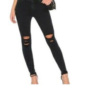 Agolde Sophie High Rise distressed Skinny sz 28